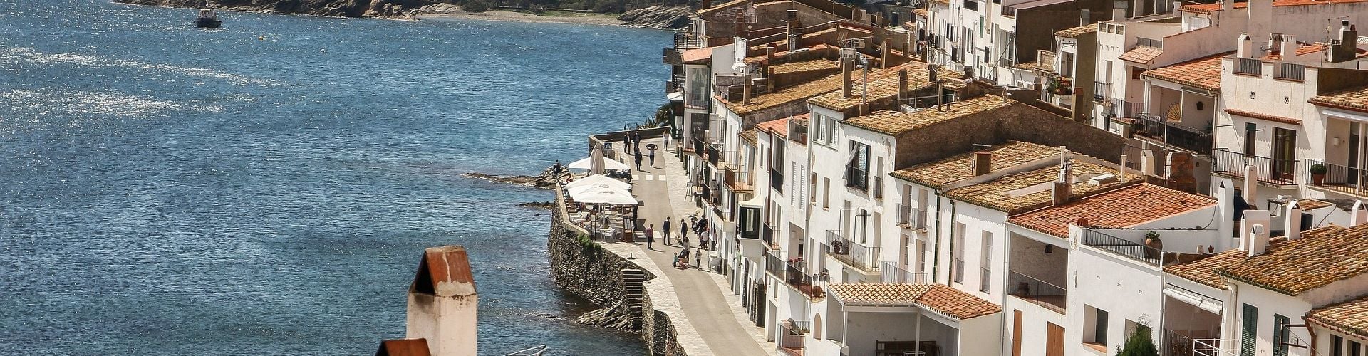 Costa Brava Catalogne terrasse mer Malgrat de Mar
